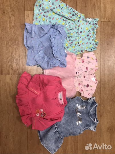Вещи на девочку (10 шт)