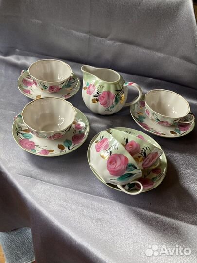 Чайные пары Дулево разные