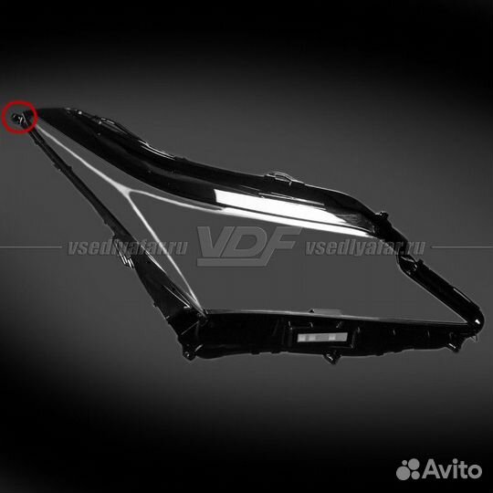 Уцененное стекло для фары Lexus RX IV (2015-2019)