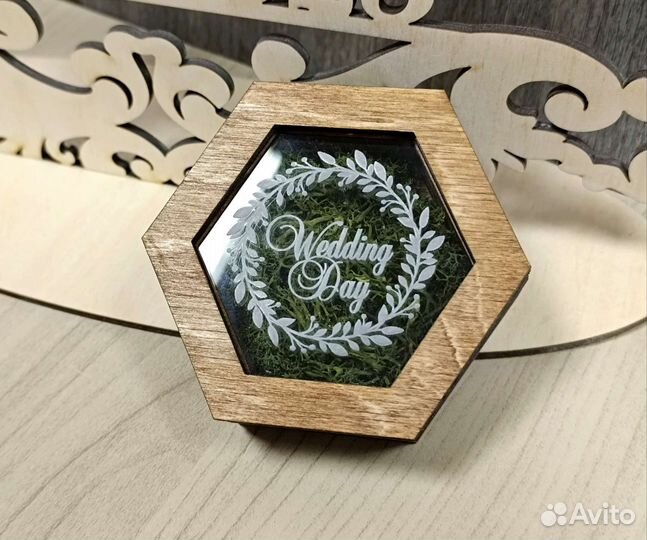 Шкатулка для свадебных колец