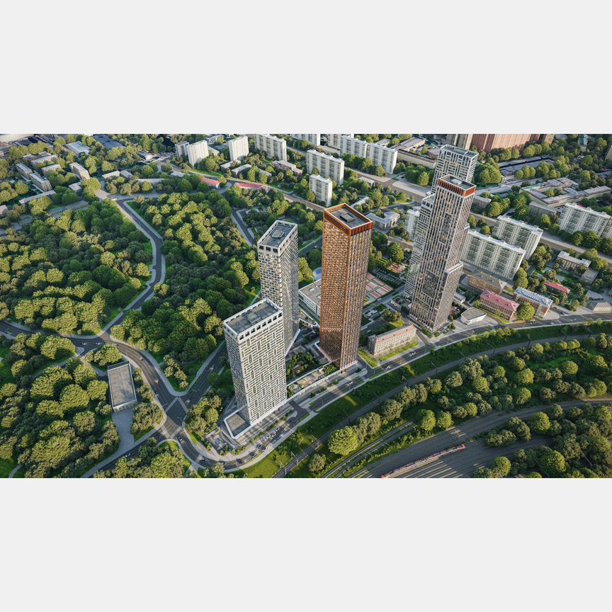 3-к. квартира, 86,7 м², 15/60 эт.