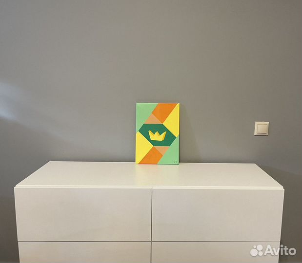 Картина холст акрил