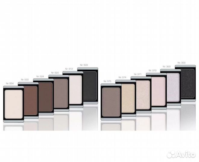 Тени для век artdeco