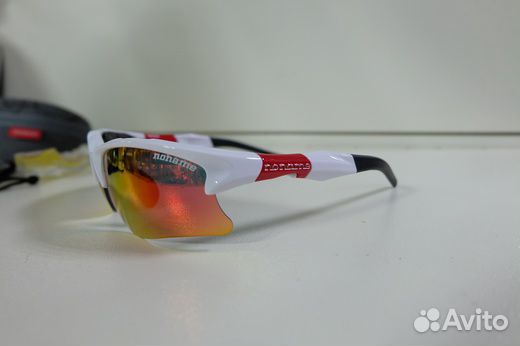 Очки noname wolf racing glases, (White/Red)