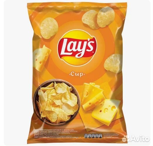 Чипсы картофельные Лейс (lays) Сыр 140г