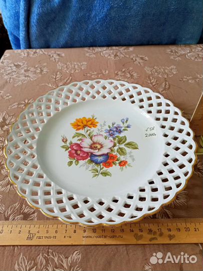 Блюдо фарфор германия