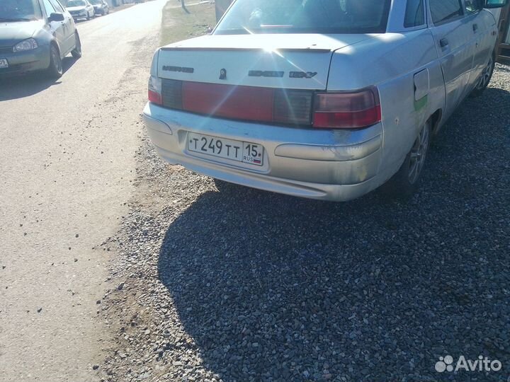 Бампер задний ваз 2110м