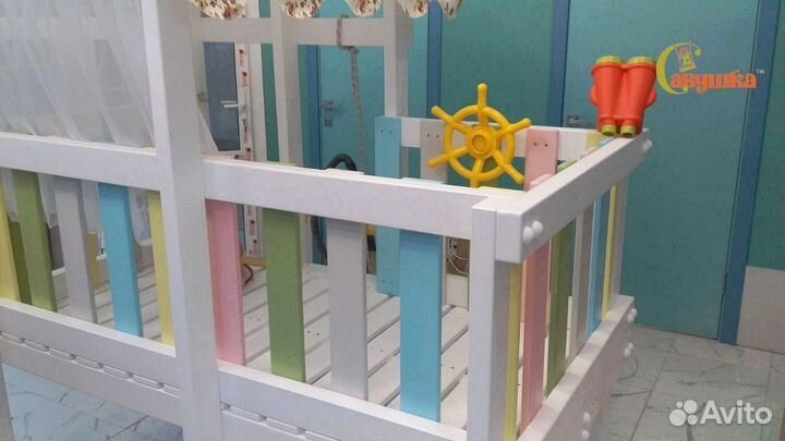 Игровой комплекс домик горка в квартиру