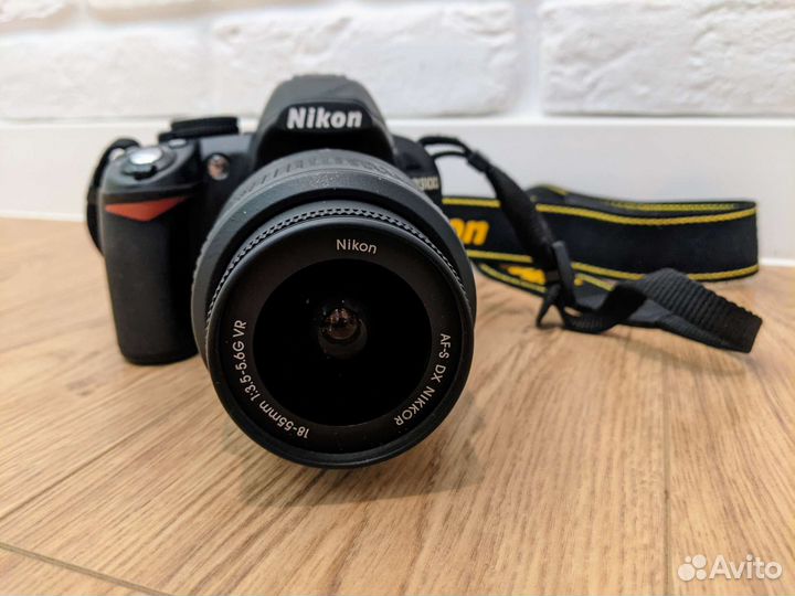 Зеркальный фотоаппарат nikon d3100