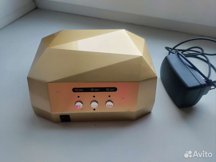 Лампа для маникюра гибридная Diamond 36Вт LED