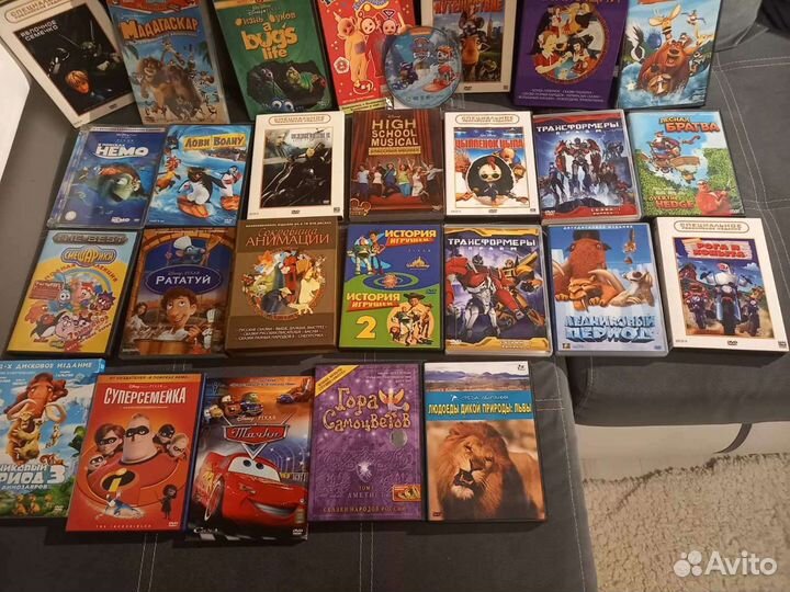 Dvd диски мультфильмы