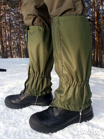 Гамаши туристические (хаки)