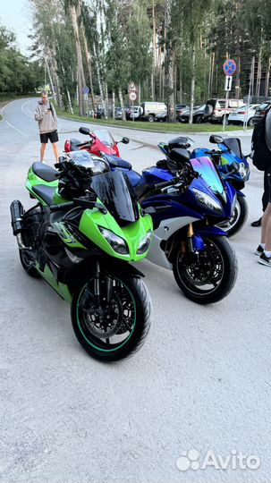 Kawasaki zx6r 2011год