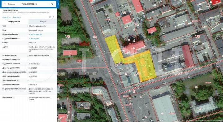 Торговая площадь, Каслинская ул., 5