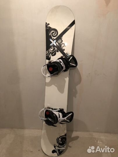 Комплект сноуборд, custom x 160