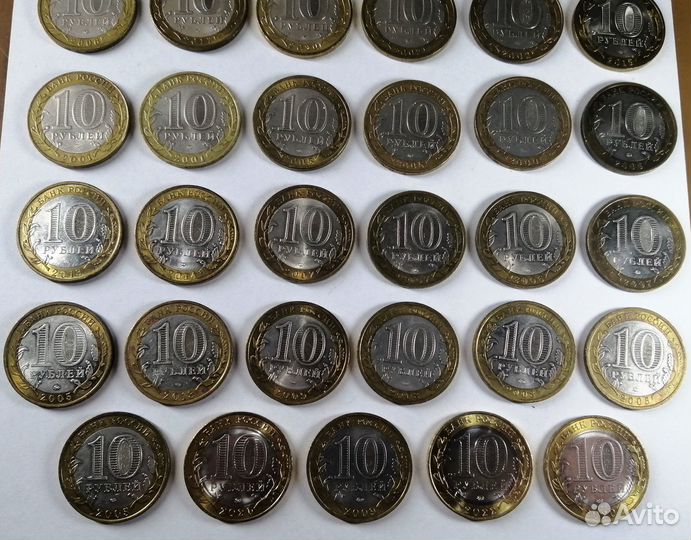 10 рублей биметалл
