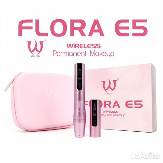 Машинка для татуажа AVA Flora E5 Stroke 2.0-3.2 Purple