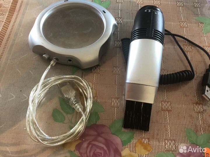 Подставка для подогрева кофе и пылесос