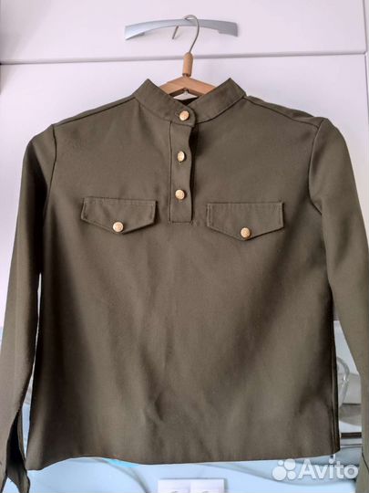 Детская военная форма для девочки 122