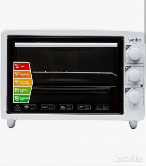 Мини печь духовка simfer