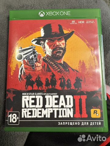 Red Dead redemption 2 xbox диск