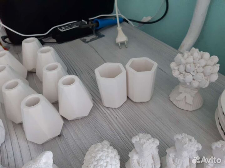 Фигурки и вазы для творчества