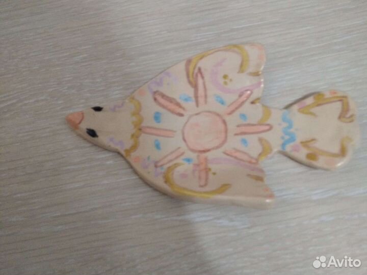 Тарелочка для украшений в виде птицы