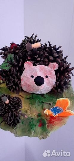 Осенняя поделка из природных материалов