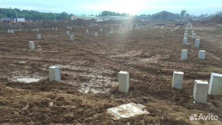 Сваи забивные железобетонные