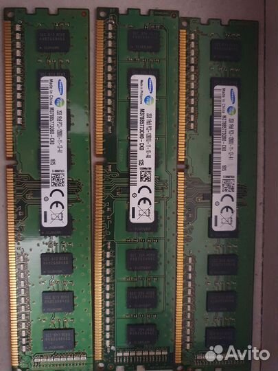 Оперативная память DDR 3 2 и 4 Gb