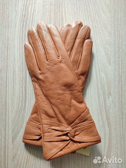 Перчатки новые кожаные