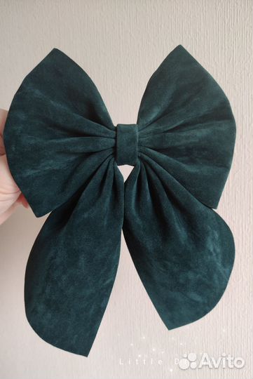 Большой белый бант/разные цвета