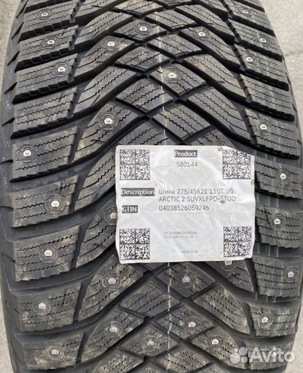Goodyear Ultra Grip Ice Arctic 2 SUV 275/45 R21 110T