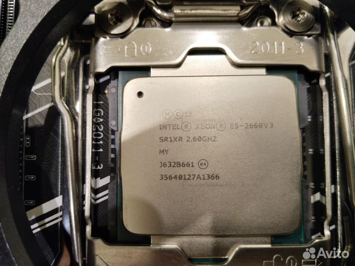 Комплект X99, Xeon E5 2660v3, DDR4 16 Gb