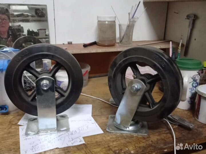 Колеса на тележку 30 шт