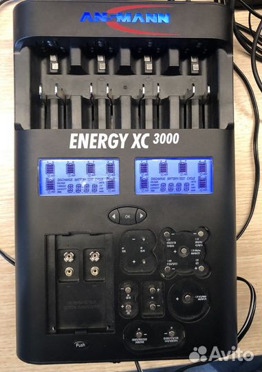 Ansmann energy XS 3000 зарядное устройство