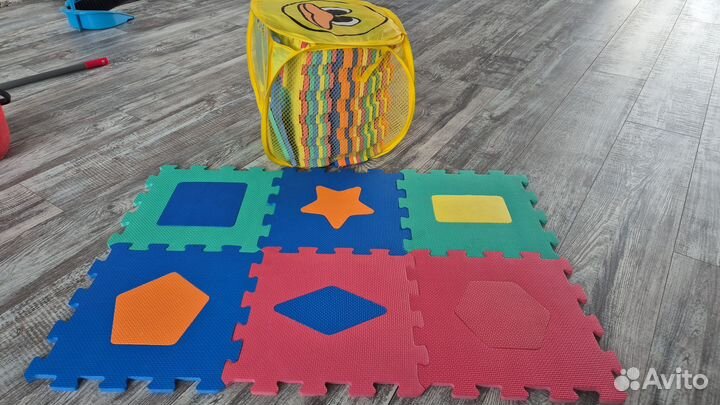 Мягкий коврик пазл