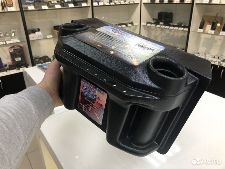 Подставка для эхолота и спиннинга на лодку пвх