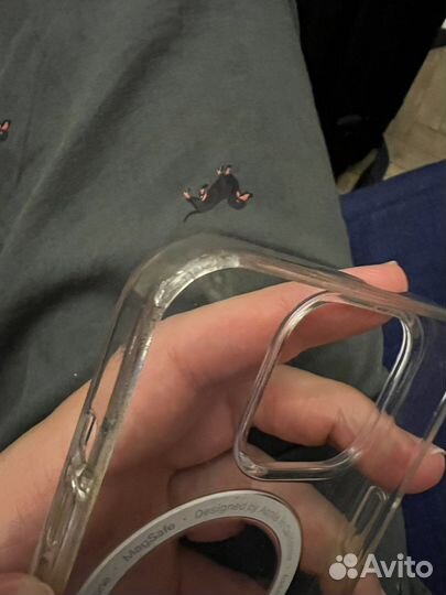 Оригинальный бу чехол iPhone 13 Pro Clear Case