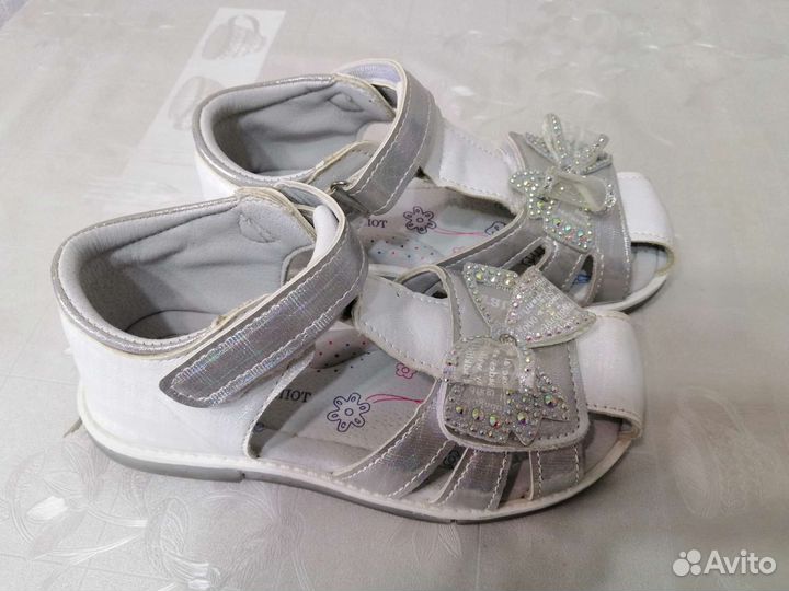 Сандали для девочки размер 30