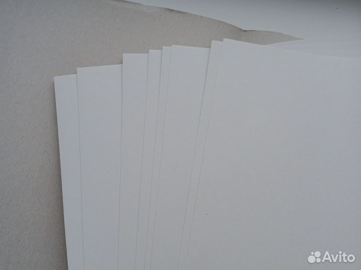 Белый и цветной картон a3