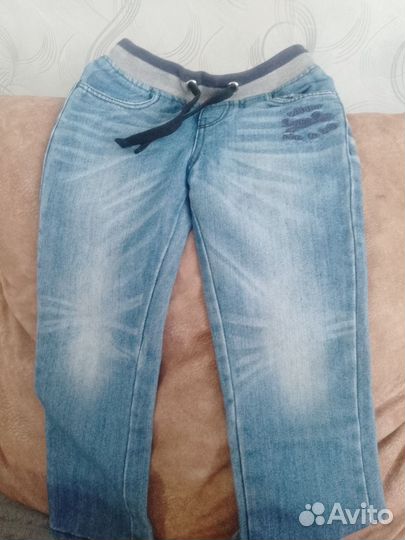 Джинсы для мальчика на 5-6 лет