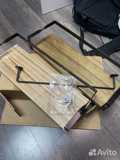 Полка настенная деревянная