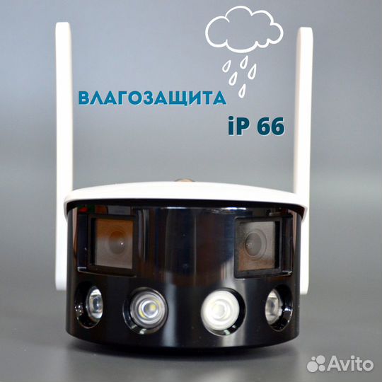 Камера видеонаблюдения wifi уличная