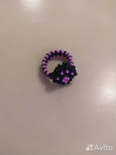 Колечки из бисера