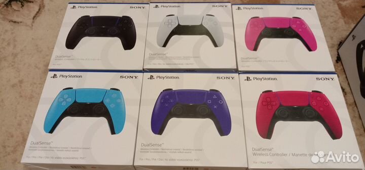 Геймпады и Наушники PS4 и PS5, Оригинал, новые