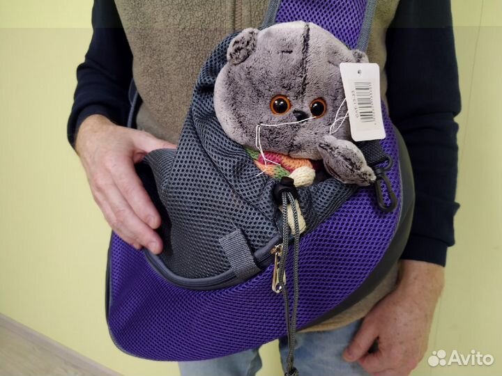 Сумка-переноска для кошек и мелких собак