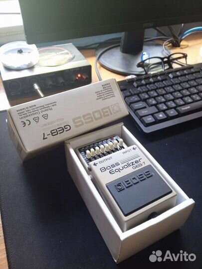 Boss geb-7 басовый эквалайзер