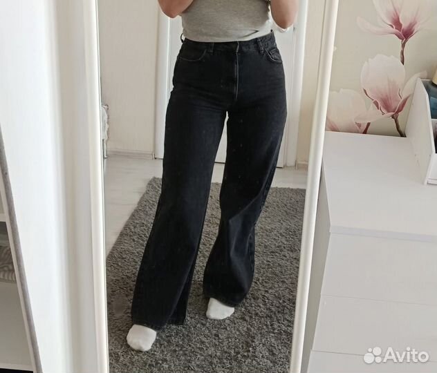 Джинсы женские широкие 48 50