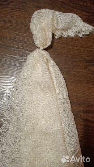 Оренбургский пуховый платок новый